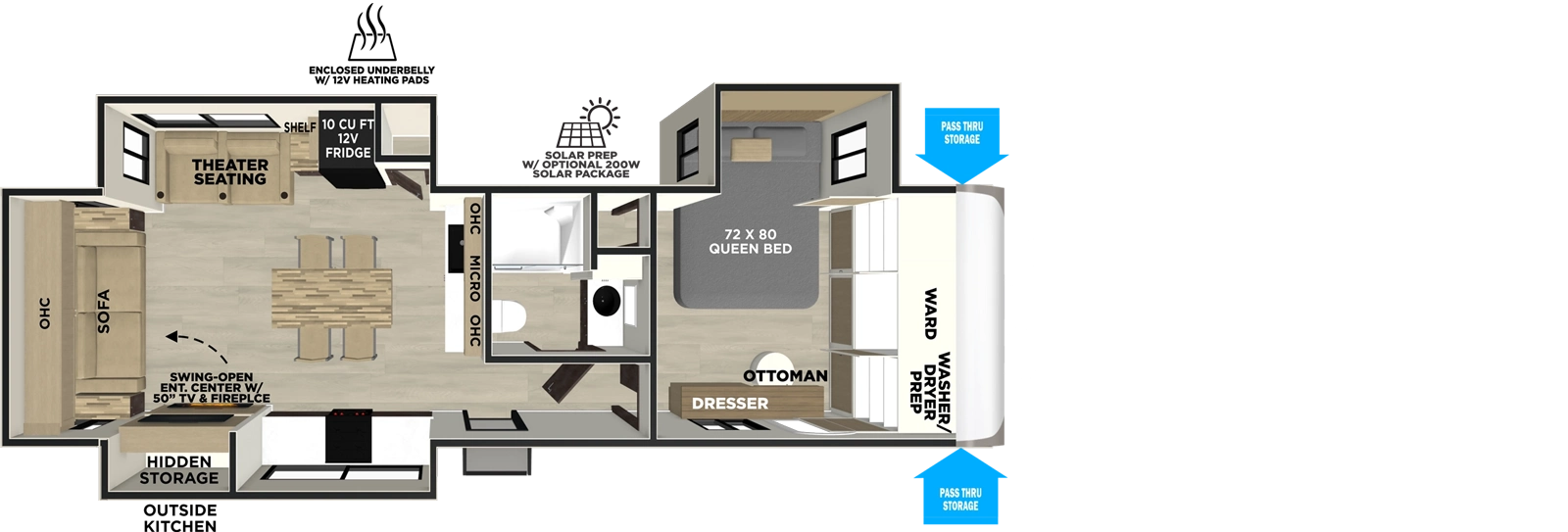 305RLOK Floorplan Image